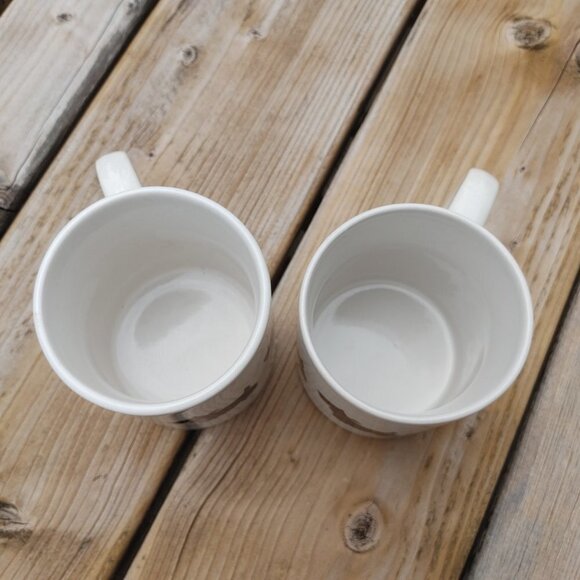 MSRF Design Scottie Dog Drinking Mugs PAIR - Picture 4 of 5